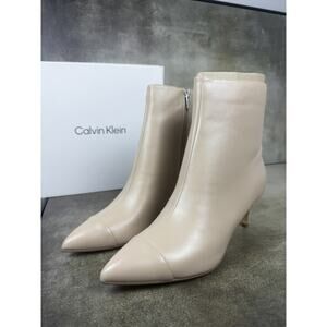 Calvin Klein Gentley Light Natural Booties 9M NIB